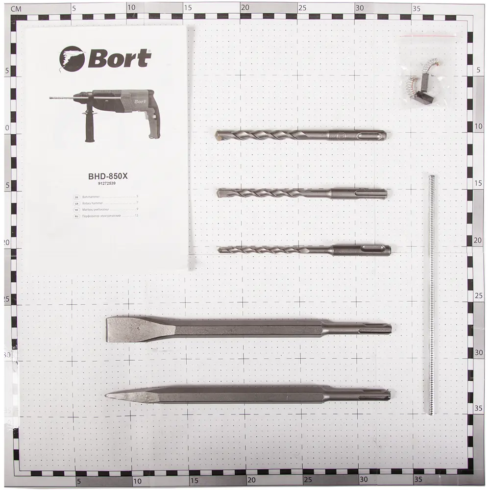 Фото 4 Перфоратор сетевой SDS Plus Bort BHD-850X 91272539, 850 Вт, 3.2 Дж Фото 4 Перфоратор сетевой SDS Plus Bort BHD-850X 91272539, 850 Вт, 3.2 Дж