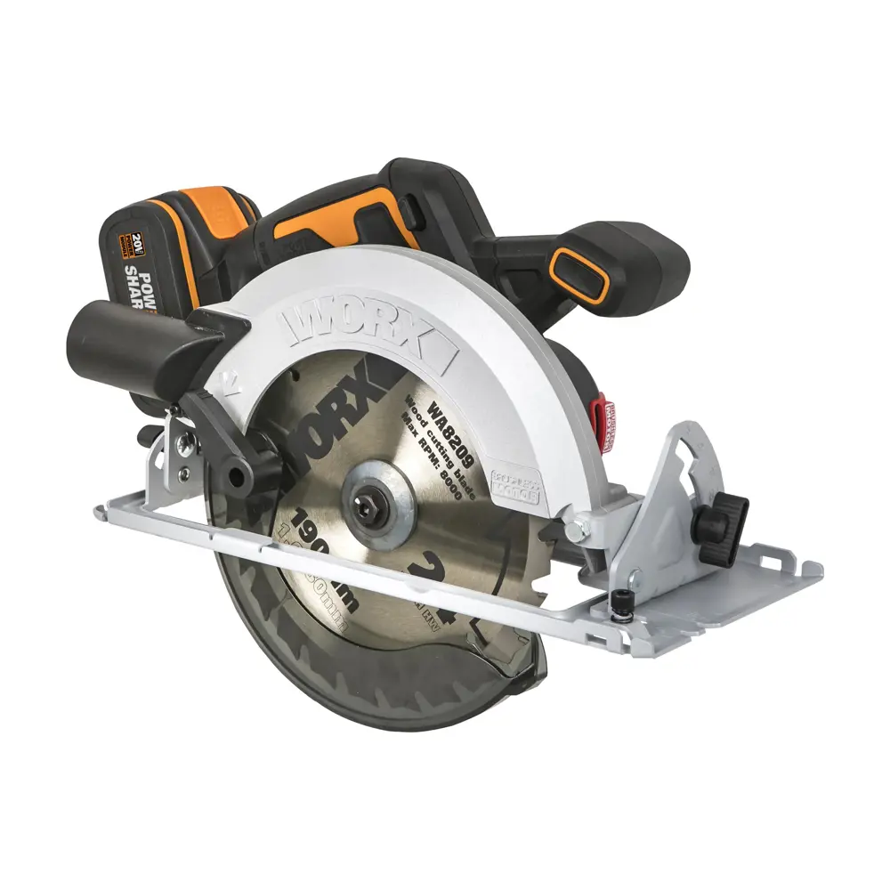 Фото 4 Аккумуляторная циркулярная пила WORX WX520
