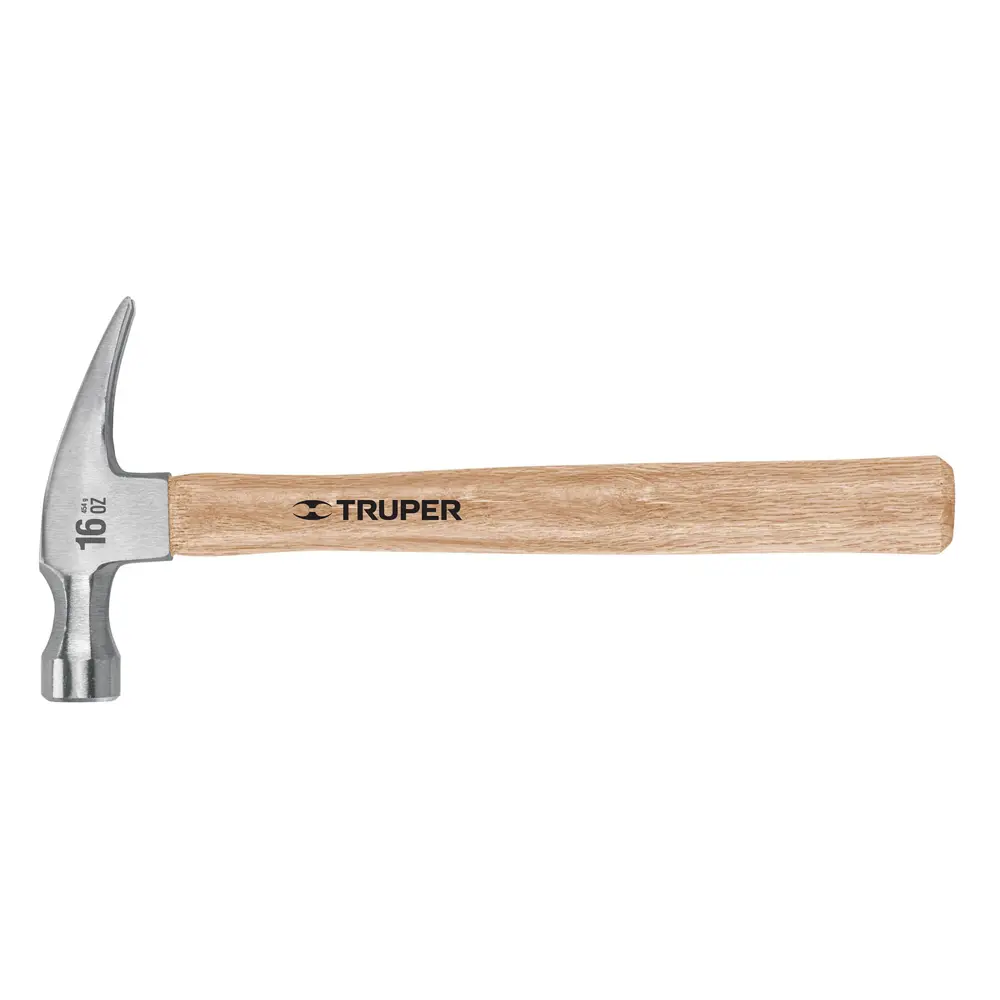 Фото Молоток-гвоздодер Truper 16755 деревянная рукоятка 500 г Фото Молоток-гвоздодер Truper 16755 деревянная рукоятка 500 г