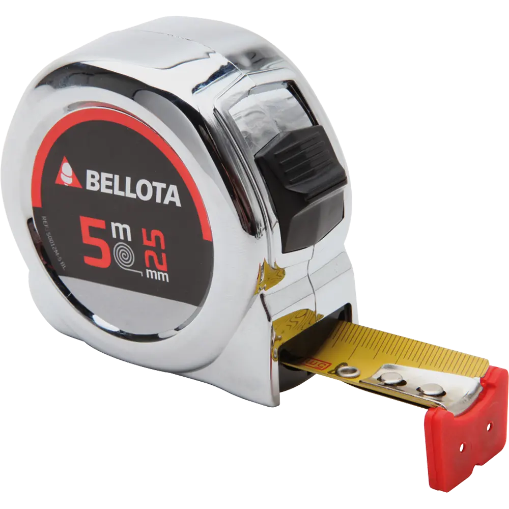 Фото Рулетка Bellota 50012M5BL 5 м x 25 мм, магнитный наконечник, двусторонняя шкала Фото Рулетка Bellota 50012M5BL 5 м x 25 мм, магнитный наконечник, двусторонняя шкала