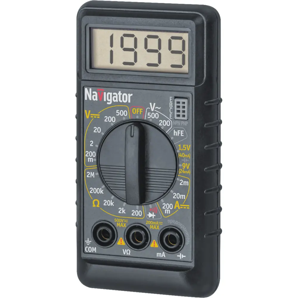 Фото Мультиметр Navigator NMT-Mm04-182 82434 Фото Мультиметр Navigator NMT-Mm04-182 82434
