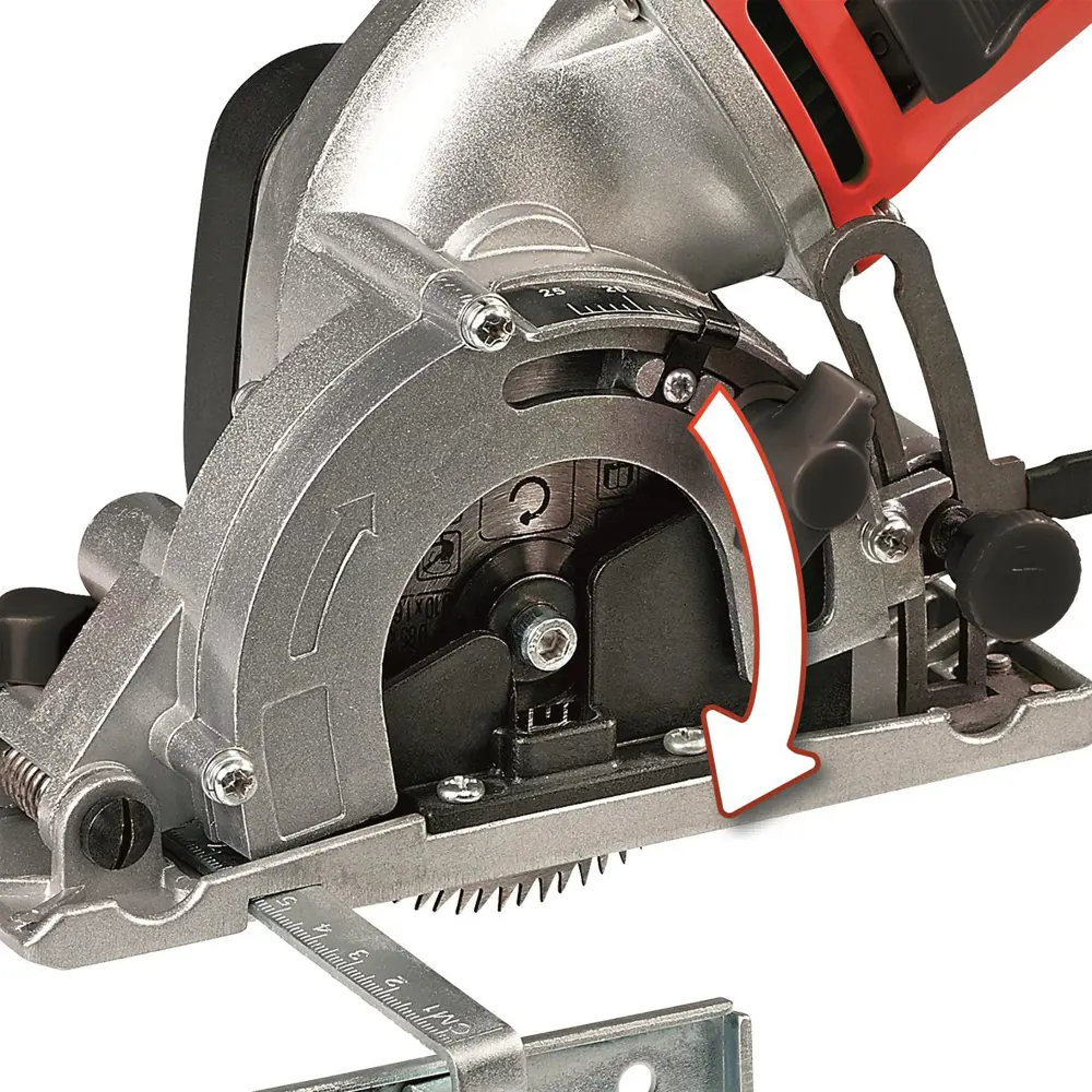 Фото 4 Циркулярная пила Einhell TC-CS 860 Kit 450 Вт 89 мм Фото 4 Циркулярная пила Einhell TC-CS 860 Kit 450 Вт 89 мм