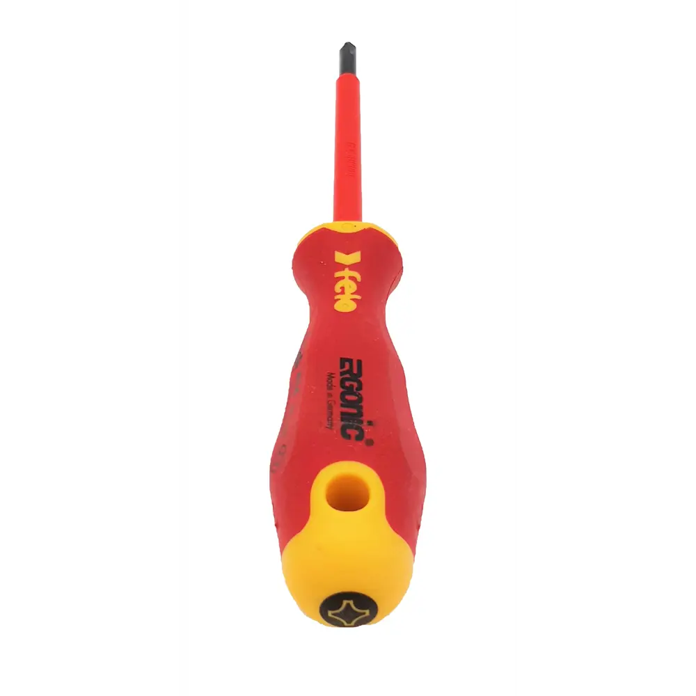 Фото 3 Отвертка крестовая диэлектрическая Felo 41410290 PH1x80 мм Фото 3 Отвертка крестовая диэлектрическая Felo 41410290 PH1x80 мм