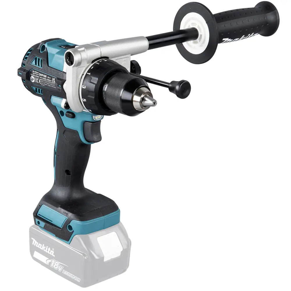Фото 2 Дрель-шуруповерт аккумуляторная ударная бесщеточная Makita LXT DHP486Z, 18 Вт Li-Ion без АКБ и ЗУ Фото 2 Дрель-шуруповерт аккумуляторная ударная бесщеточная Makita LXT DHP486Z, 18 Вт Li-Ion без АКБ и ЗУ