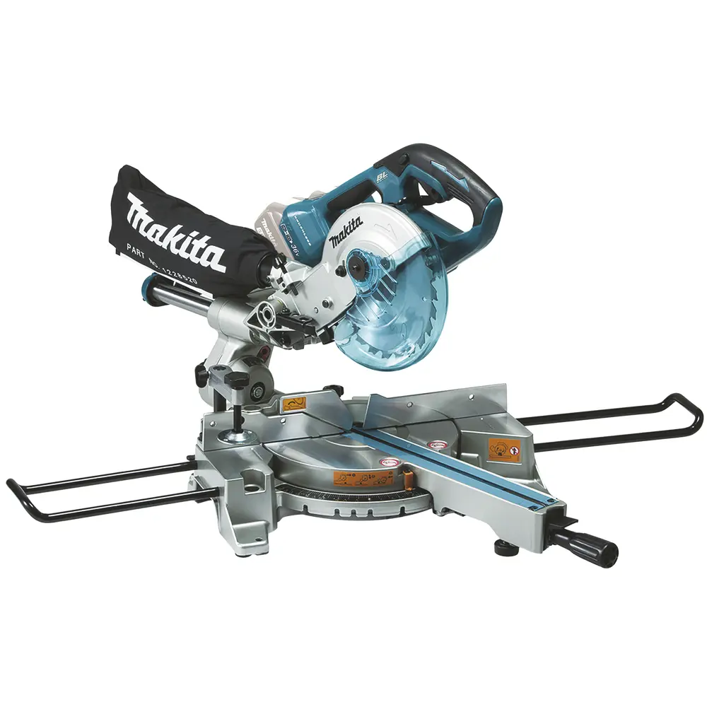 Фото Пила торцовочная аккумуляторная Makita DLS714NZ, 18 В Li-Ion 6 Ач, 190 мм Фото Пила торцовочная аккумуляторная Makita DLS714NZ, 18 В Li-Ion 6 Ач, 190 мм