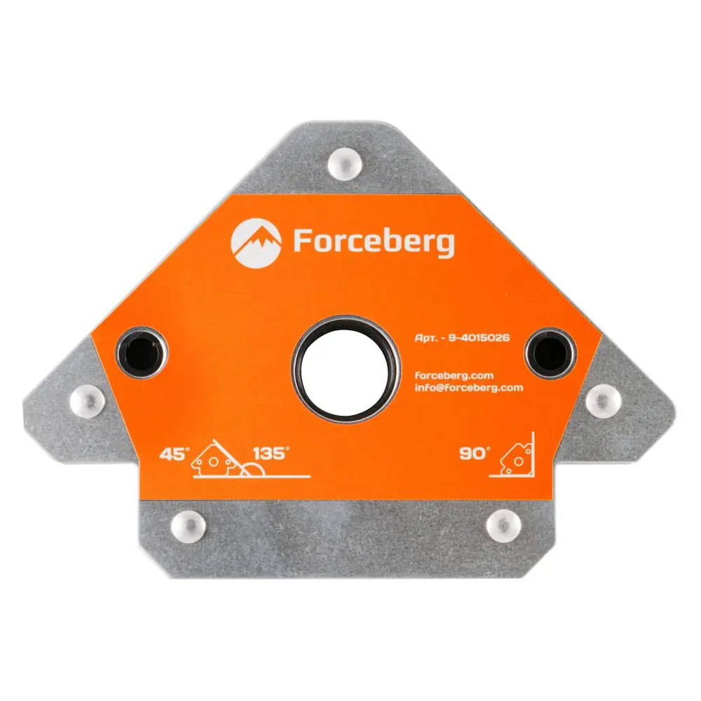 Фото Магнит для сварки Forceberg 9-4015026, для 3 углов, 50 кг Фото Магнит для сварки Forceberg 9-4015026, для 3 углов, 50 кг