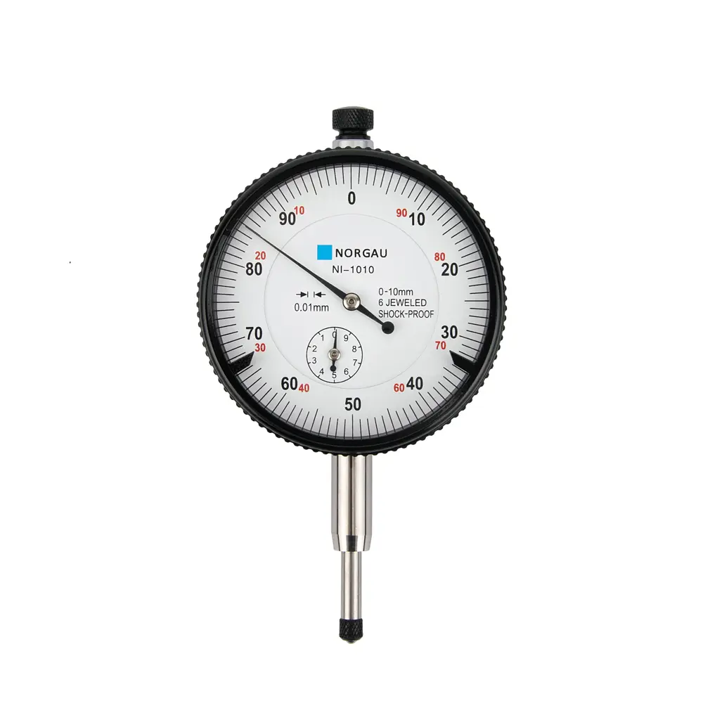 Фото 7 Индикатор часового типа NORGAU Industrial MIN-170-702, 0-10 мм