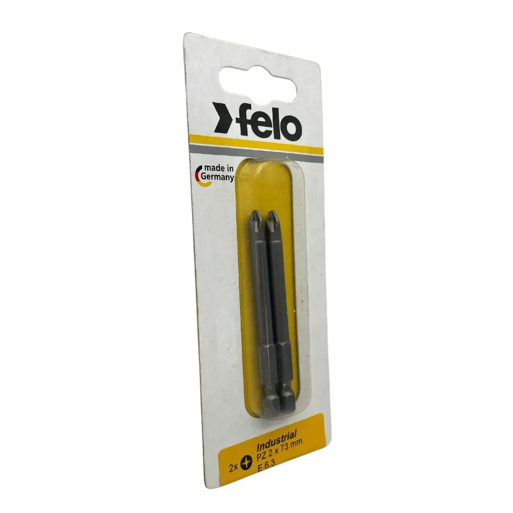 Фото 2 Бита крестовая Felo Industrial 03102736 PZ2x73 мм, 2 шт. Фото 2 Бита крестовая Felo Industrial 03102736 PZ2x73 мм, 2 шт.