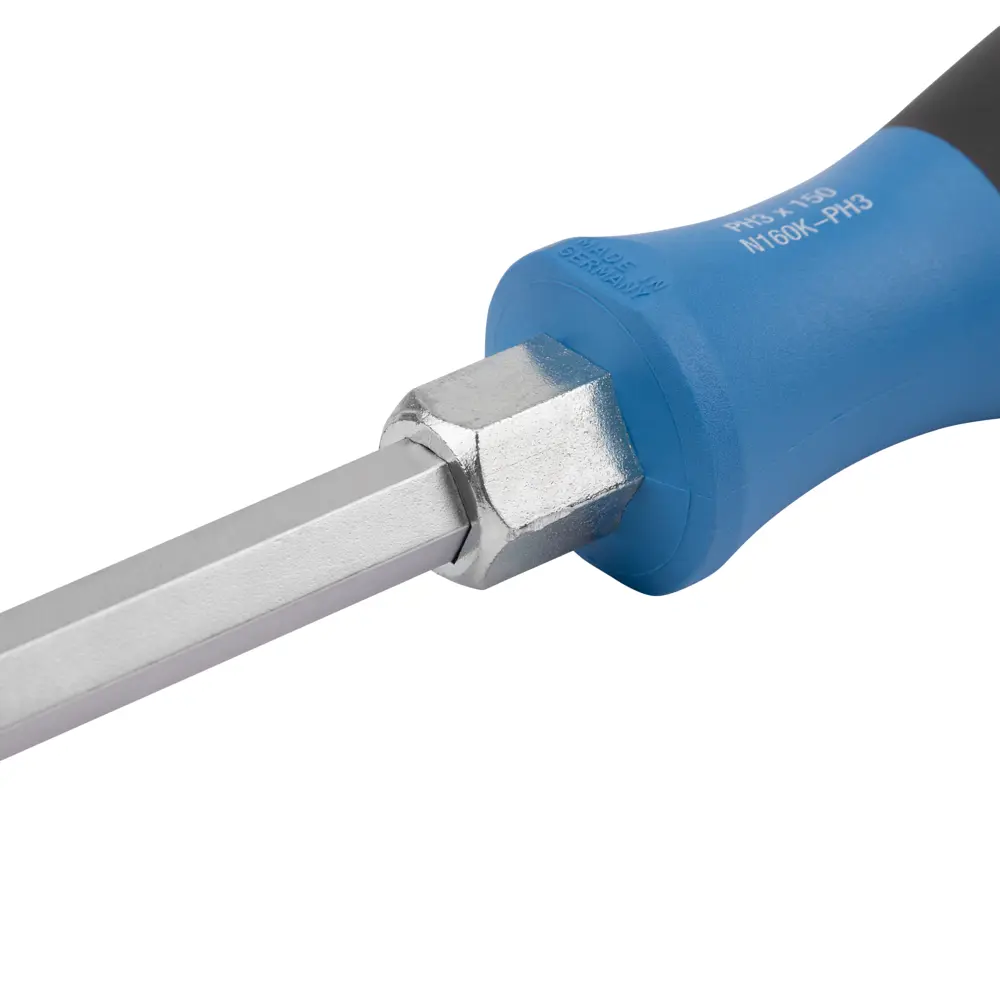 Фото 2 Крестовая отвертка Norgau Industrial SSK-170-103, PH3x150 мм, двухкомпонентная рукоятка Фото 2 Крестовая отвертка Norgau Industrial SSK-170-103, PH3x150 мм, двухкомпонентная рукоятка