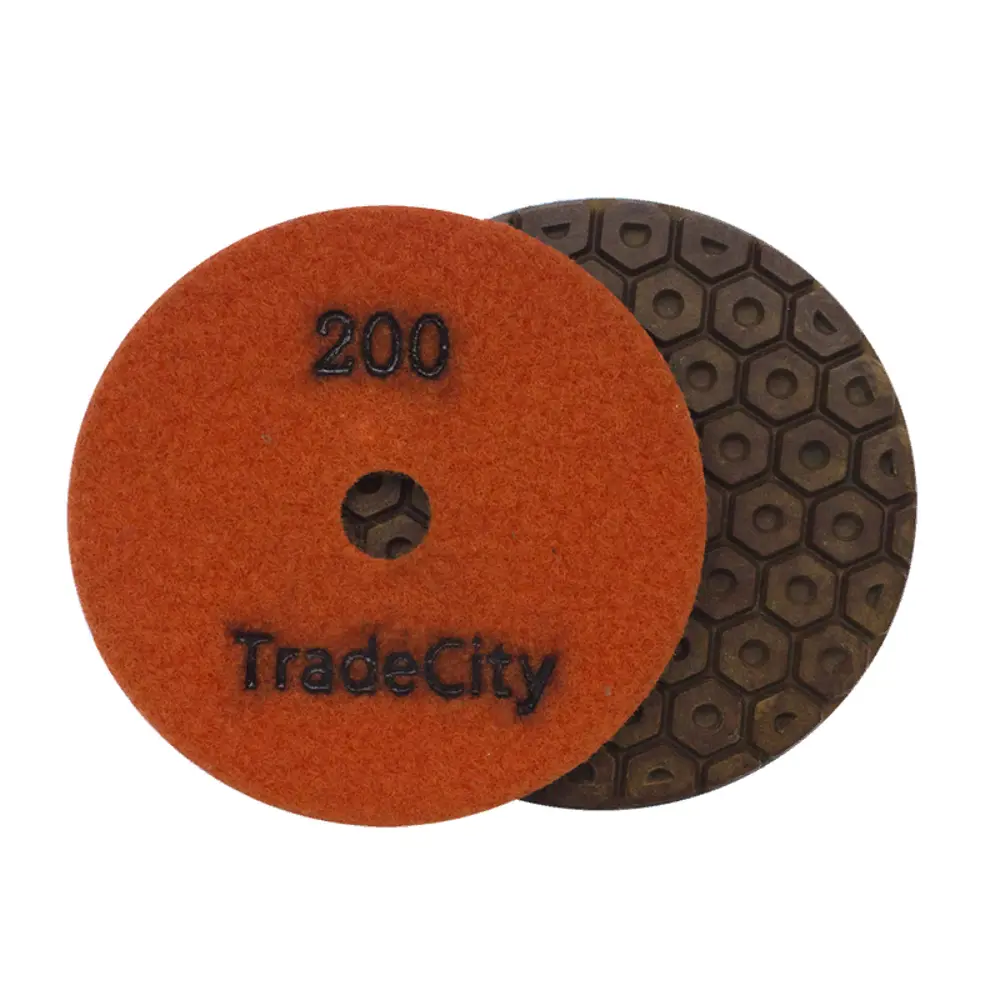 Фото Круг алмазный гибкий Tradecity 13-GU200 P200 100 мм Фото Круг алмазный гибкий Tradecity 13-GU200 P200 100 мм