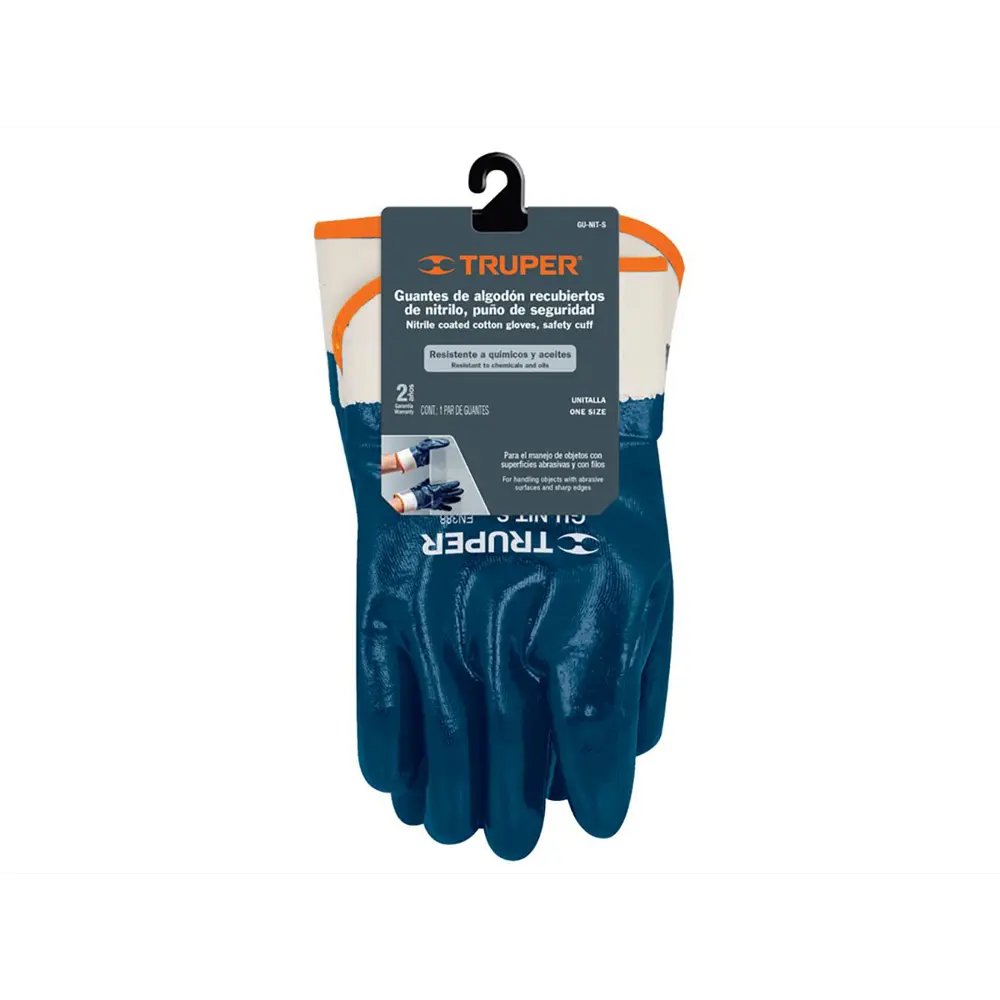 Фото 2 Перчатки текстильные Truper 15245, обливные, размер единый Фото 2 Перчатки текстильные Truper 15245, обливные, размер единый
