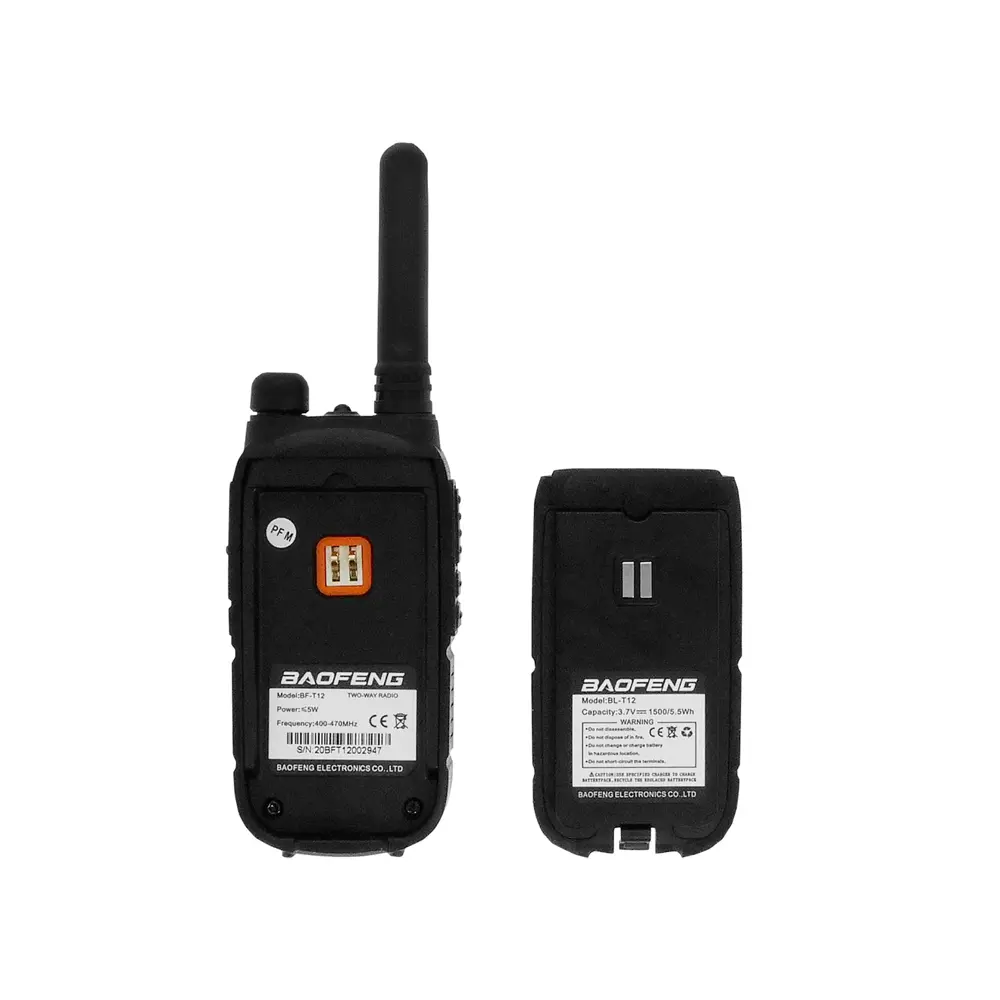 Фото 7 Рация Baofeng BF-T12 Фото 7 Рация Baofeng BF-T12