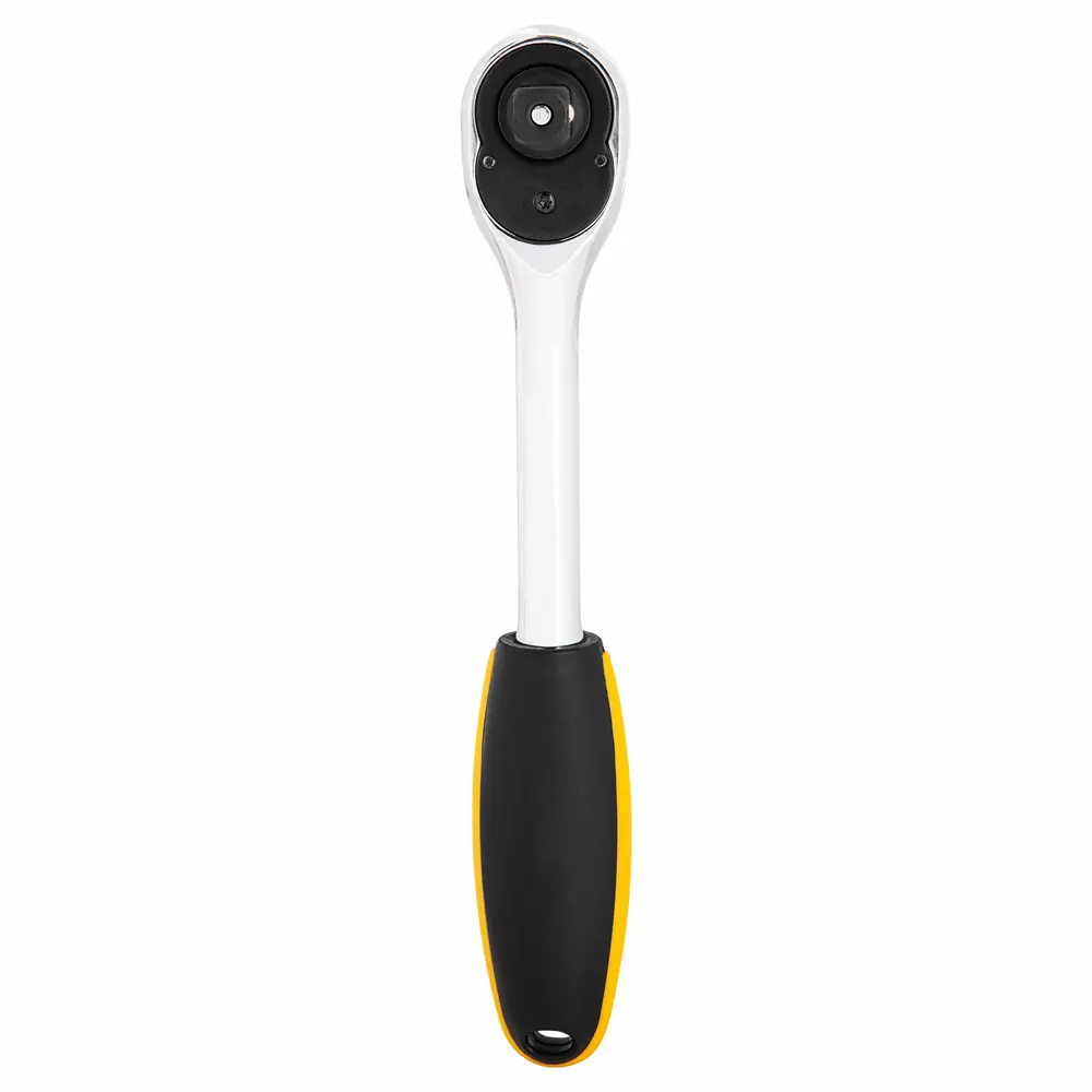 Фото 2 Ключ трещотка Deli Tools DL2521 1/2 дюйма 254 мм 45 зубцов Фото 2 Ключ трещотка Deli Tools DL2521 1/2 дюйма 254 мм 45 зубцов