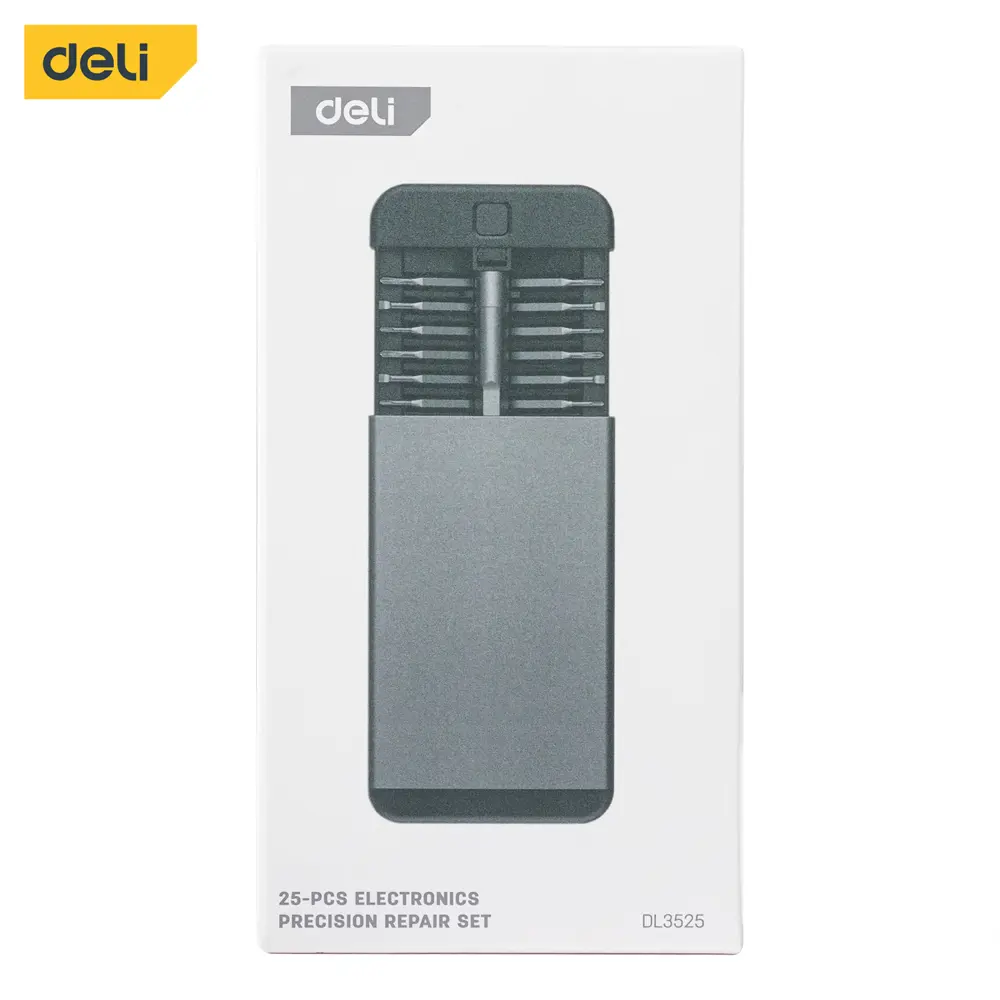 Фото Набор отверток Deli Tools DL3525, 25 шт Фото Набор отверток Deli Tools DL3525, 25 шт