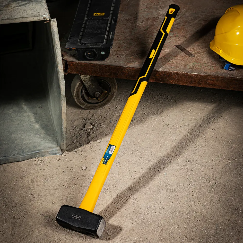 Фото 4 Кувалда Deli Tools DL447030 фиберглассовая рукоятка 3000 г Фото 4 Кувалда Deli Tools DL447030 фиберглассовая рукоятка 3000 г