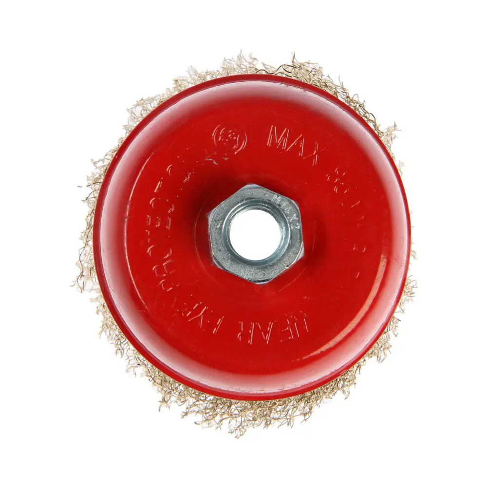 Фото 2 Щетка для УШМ чашевидная витая Лом 2767942 100 мм Фото 2 Щетка для УШМ чашевидная витая Лом 2767942 100 мм