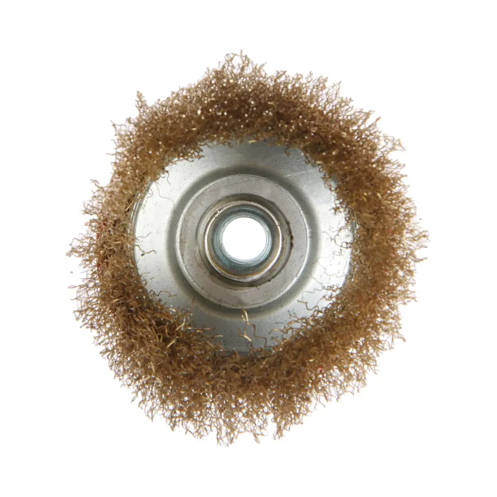 Фото 3 Щетка для УШМ чашевидная витая Лом 2767942 100 мм Фото 3 Щетка для УШМ чашевидная витая Лом 2767942 100 мм