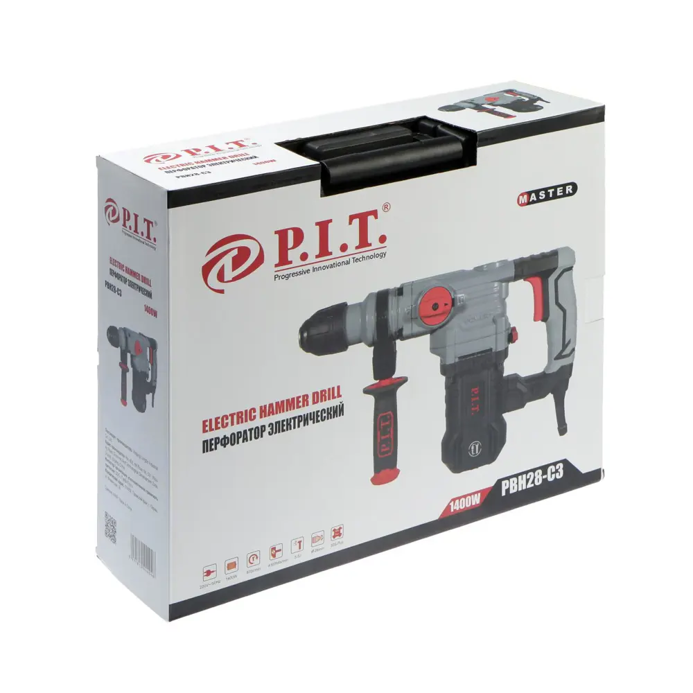 Фото 8 Перфоратор сетевой SDS Plus P.I.T. PBH28-C3, 1400 Вт, 5.5 Дж Фото 8 Перфоратор сетевой SDS Plus P.I.T. PBH28-C3, 1400 Вт, 5.5 Дж