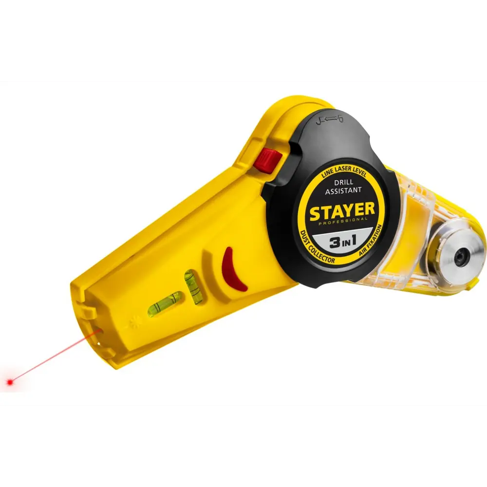 Фото Уровень лазерный Stayer Drill Assistant, дальность до 7 м Фото Уровень лазерный Stayer Drill Assistant, дальность до 7 м