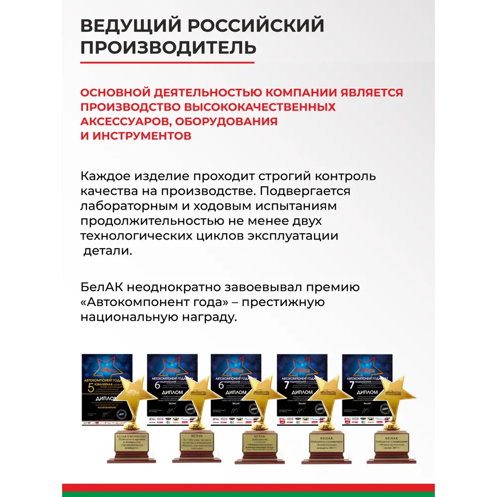 Фото 11 Набор инструментов Белак Профи БАК.07003, 82 предмета