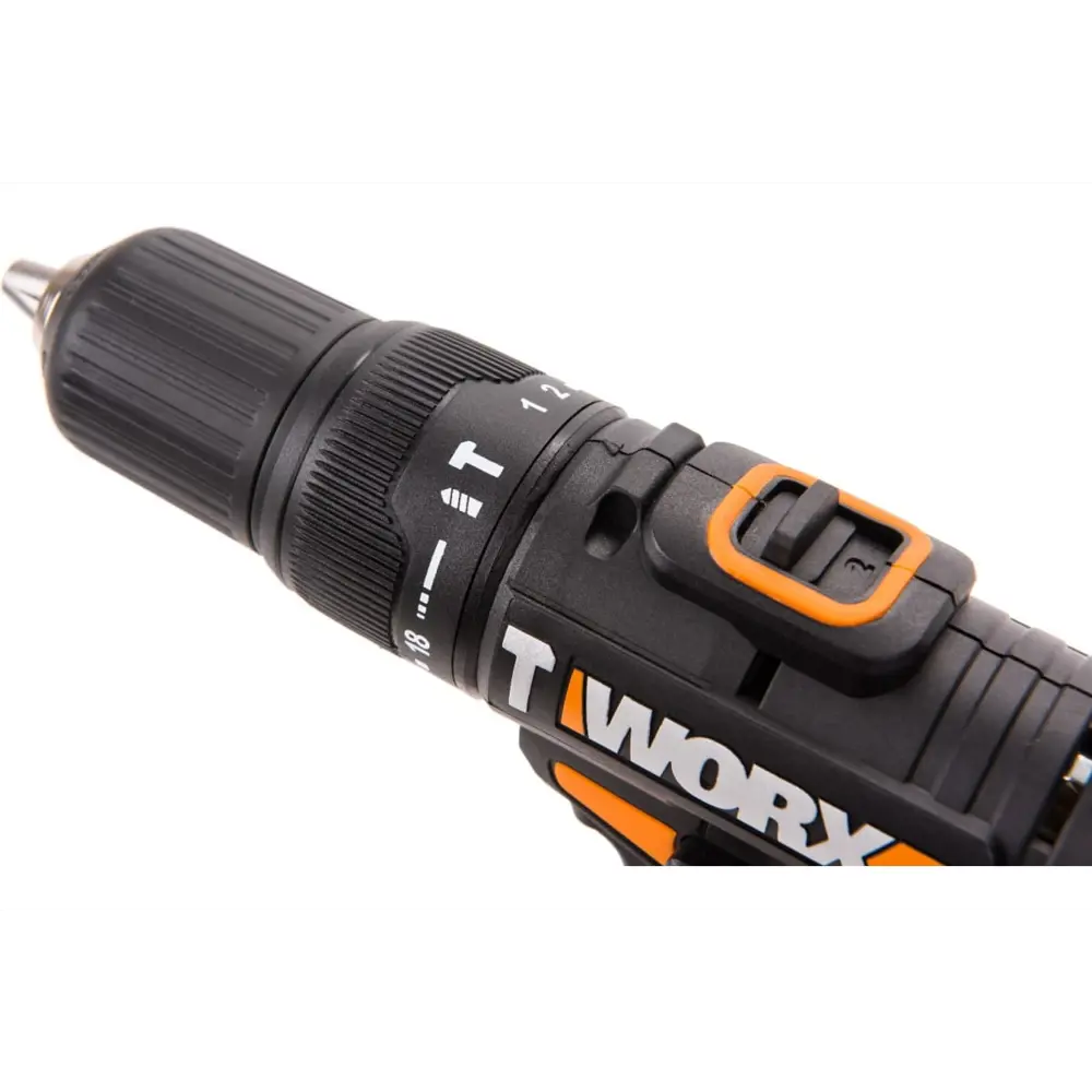 Фото 4 Дрель-шуруповерт аккумуляторная ударная Worx WX371.1, 20 В Li-Ion 2x2 Ач Фото 4 Дрель-шуруповерт аккумуляторная ударная Worx WX371.1, 20 В Li-Ion 2x2 Ач
