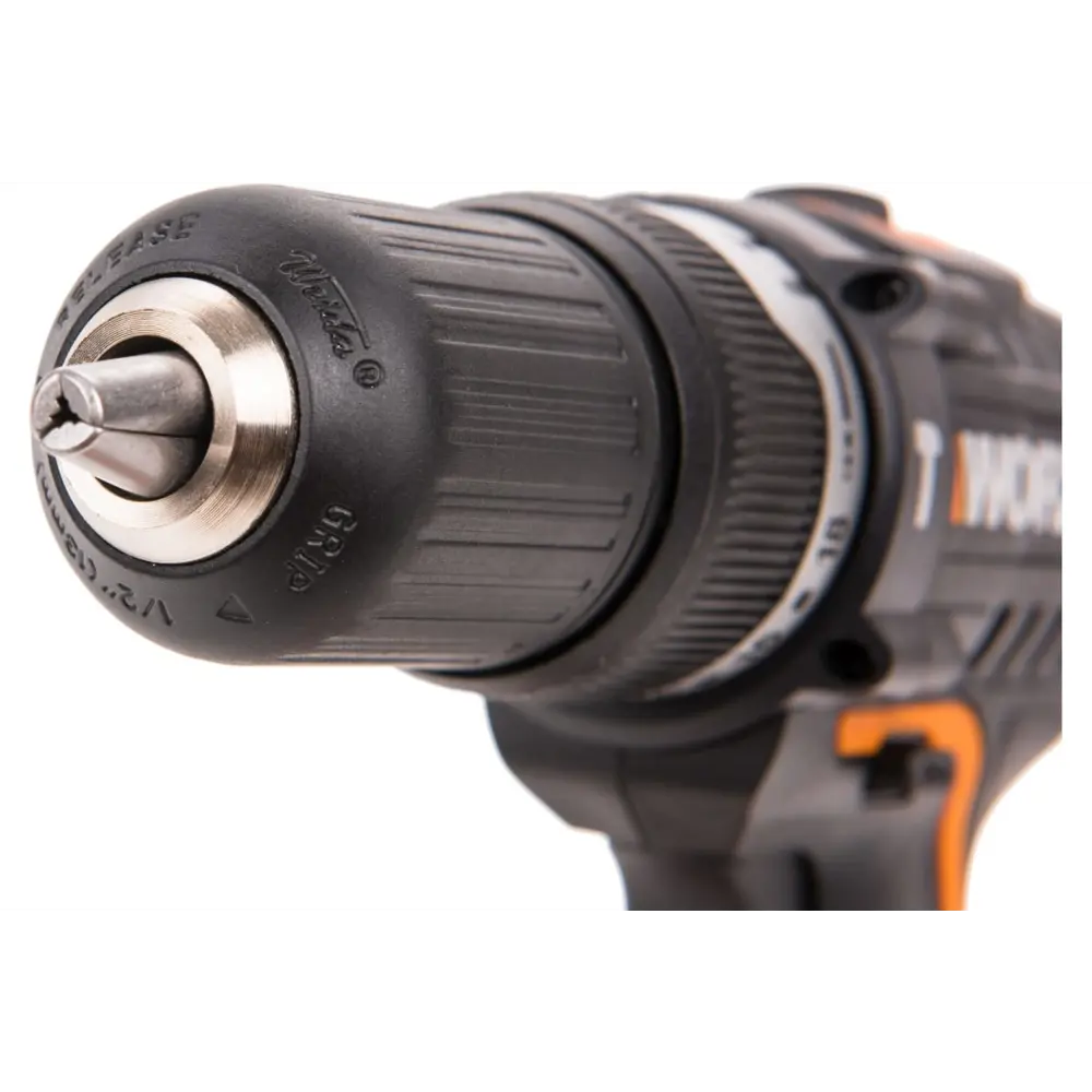 Фото 5 Дрель-шуруповерт аккумуляторная ударная бесщеточная Worx WX367, 20 В Li-Ion 2x1.5 Ач Фото 5 Дрель-шуруповерт аккумуляторная ударная бесщеточная Worx WX367, 20 В Li-Ion 2x1.5 Ач