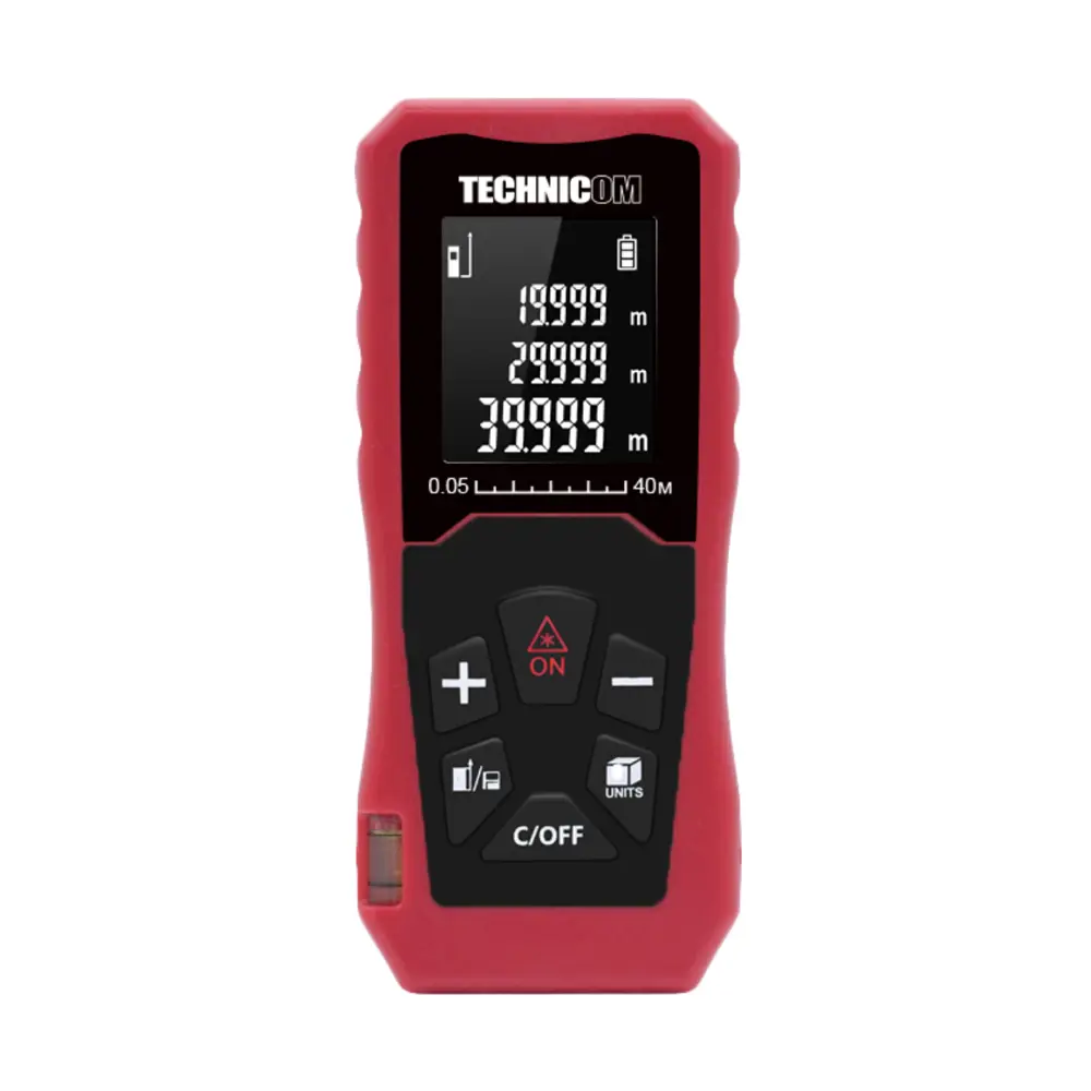 Фото Дальномер лазерный Technicom TC-DM40R, 40 м Фото Дальномер лазерный Technicom TC-DM40R, 40 м