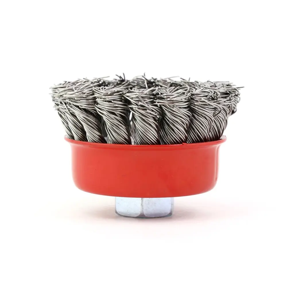 Фото Кордщетка чашка для УШМ Eurobrush 13-021 M14x65 мм Фото Кордщетка чашка для УШМ Eurobrush 13-021 M14x65 мм