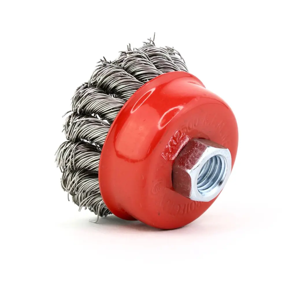 Фото 2 Кордщетка чашка для УШМ Eurobrush 13-021 M14x65 мм Фото 2 Кордщетка чашка для УШМ Eurobrush 13-021 M14x65 мм