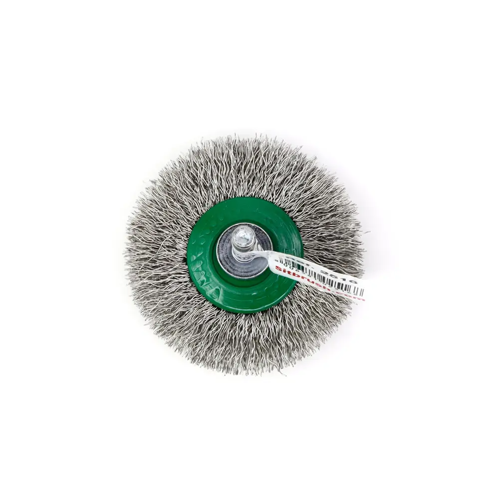 Фото 4 Кордщетка диск для дрели Sit 2516 нержавеющая сталь 60 мм