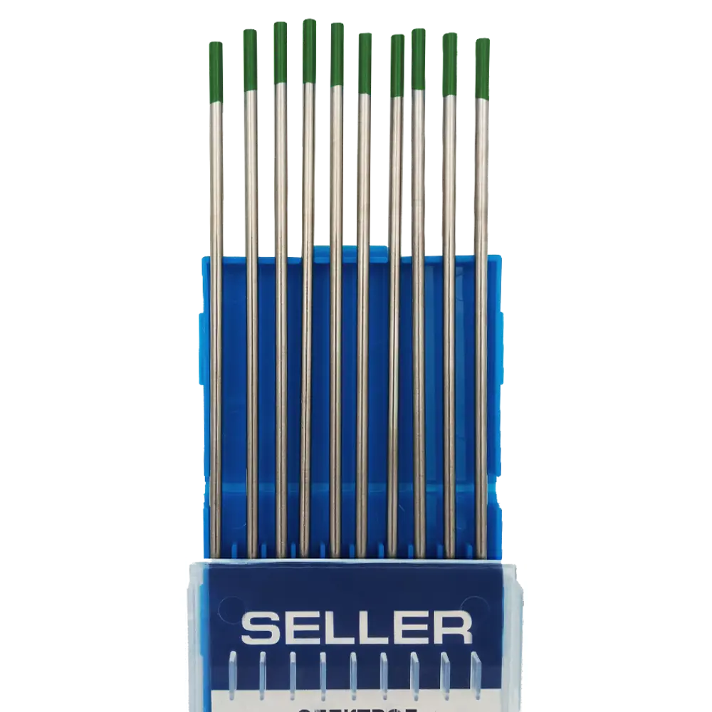 Фото 2 Электрод вольфрамовый WP зеленый Seller SEWP24 2.4 мм, 10 шт. Фото 2 Электрод вольфрамовый WP зеленый Seller SEWP24 2.4 мм, 10 шт.
