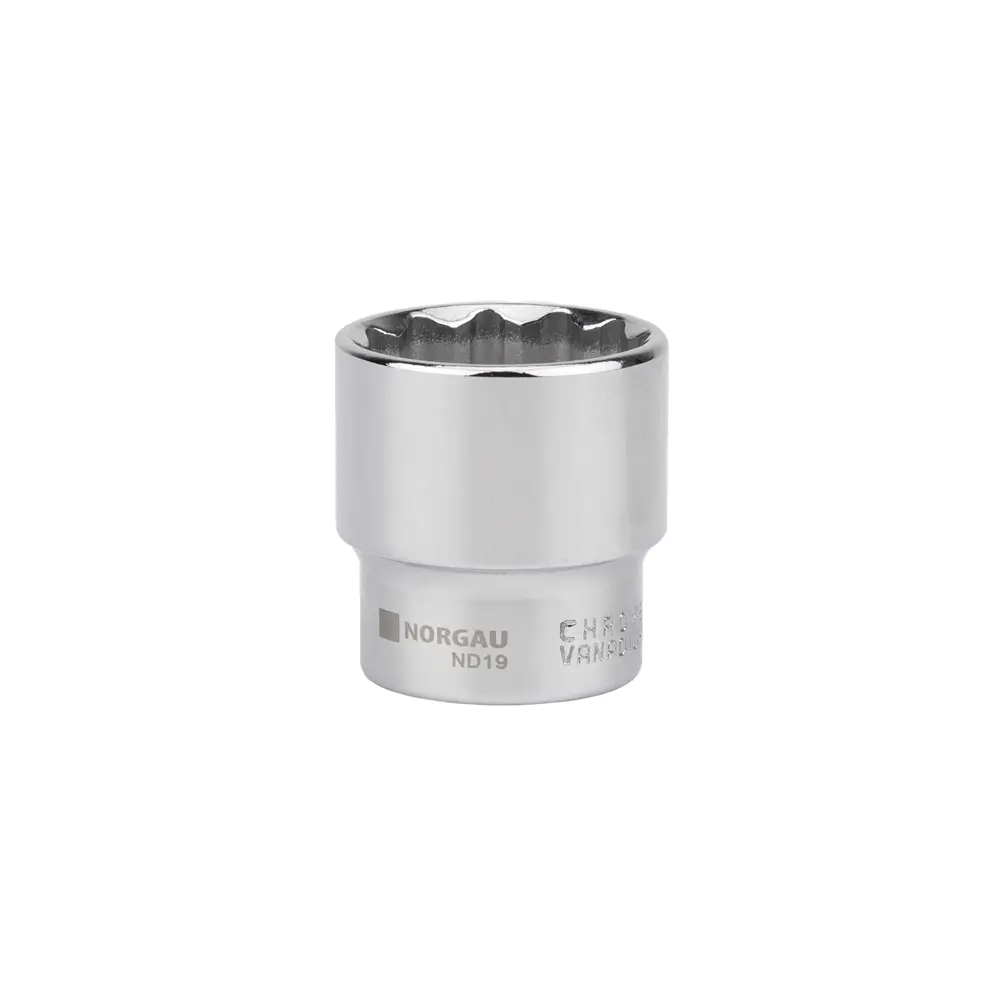 Фото Торцевая головка двенадцатигранная Norgau Industrial SHD-212-227 1/2 дюйма 1 дюйм Фото Торцевая головка двенадцатигранная Norgau Industrial SHD-212-227 1/2 дюйма 1 дюйм