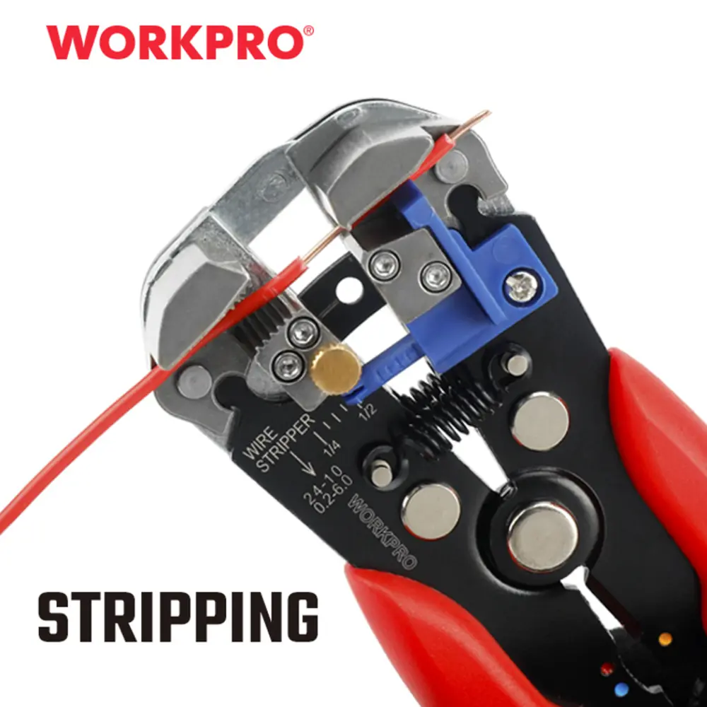 Фото 2 Клещи обжимные WorkPro WP291007 Фото 2 Клещи обжимные WorkPro WP291007