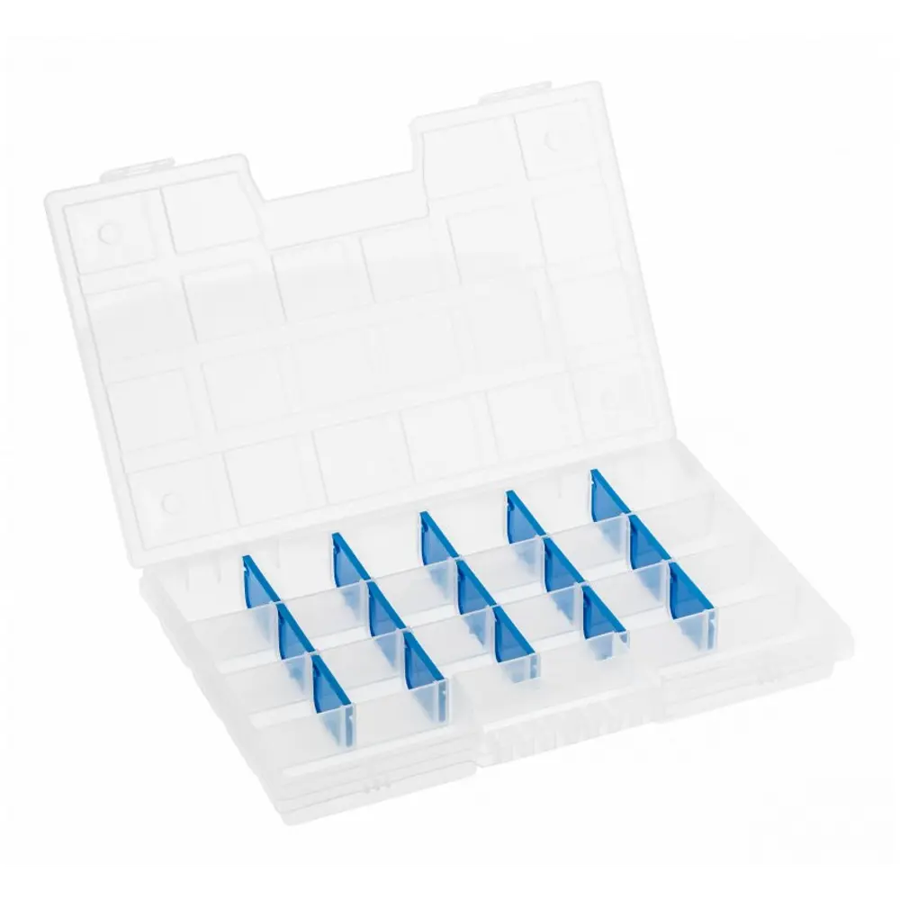 Фото Органайзер с регулируемыми перегородками Hoegert Technik 29 x 19.5 x 3.5 мм