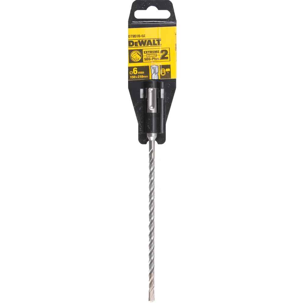 Фото Бур по бетону Dewalt Extreme DT9516-QZ, 6x210 мм Фото Бур по бетону Dewalt Extreme DT9516-QZ, 6x210 мм