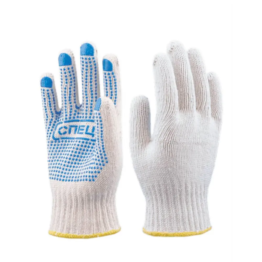 Фото Перчатки х/б с ПВХ СПЕЦ, К