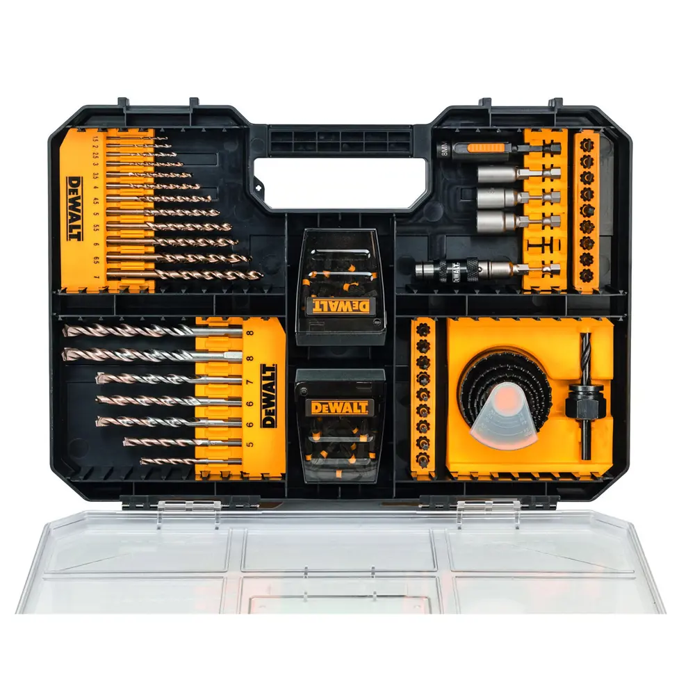Фото 2 Набор сверл и бит Dewalt DT70620T-QZ, 100 предметов Фото 2 Набор сверл и бит Dewalt DT70620T-QZ, 100 предметов