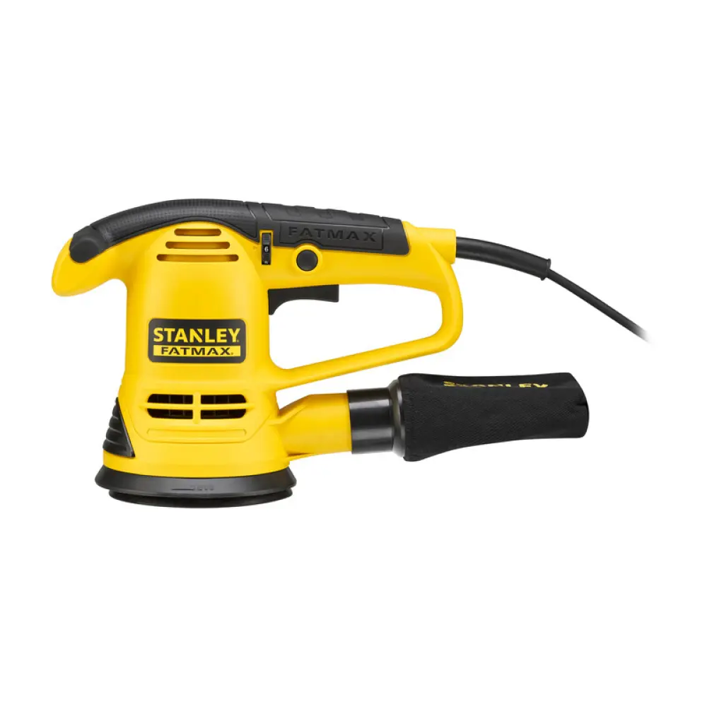 Фото 3 Эксцентриковая шлифмашина сетевая Stanley FME440K-QS, 125 мм, 480 Вт Фото 3 Эксцентриковая шлифмашина сетевая Stanley FME440K-QS, 125 мм, 480 Вт
