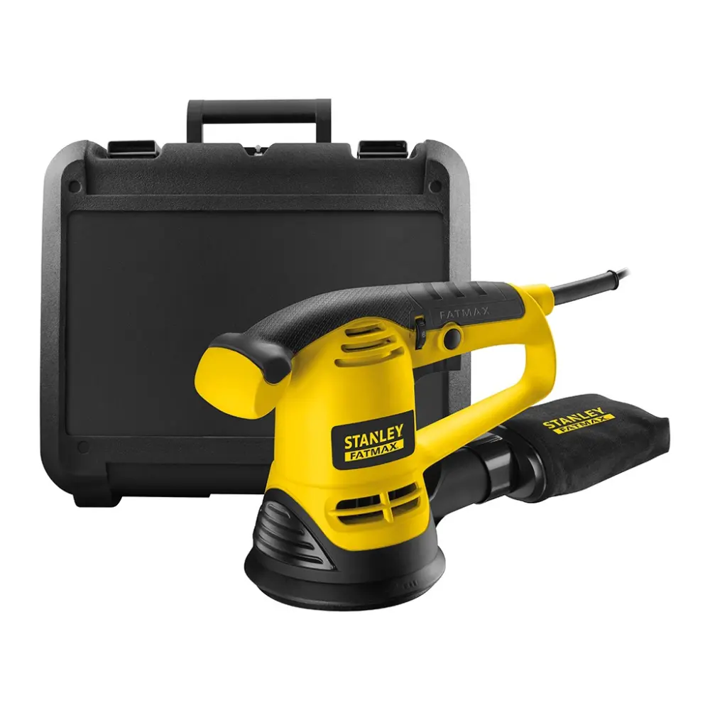 Фото Эксцентриковая шлифмашина сетевая Stanley FME440K-QS, 125 мм, 480 Вт Фото Эксцентриковая шлифмашина сетевая Stanley FME440K-QS, 125 мм, 480 Вт