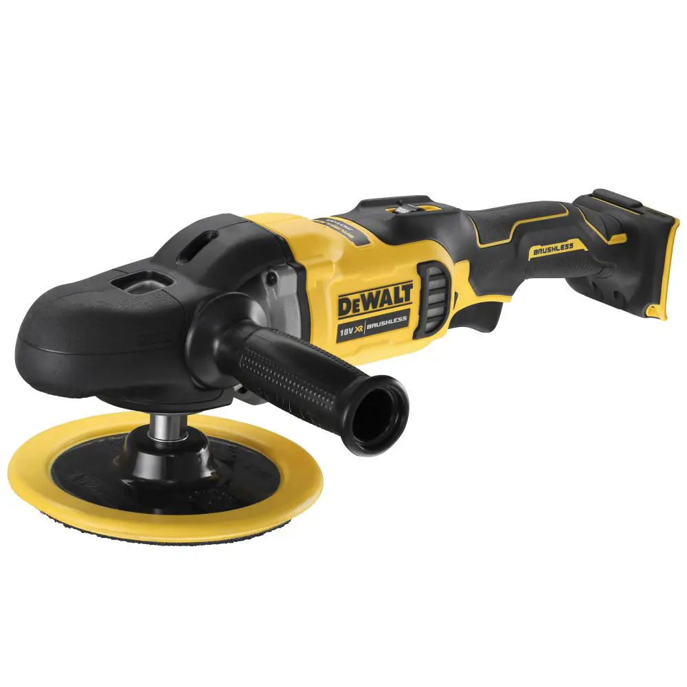 Фото Полировальная шлифмашина аккумуляторная бесщеточная Dewalt DCM849N-XJ, 18 В Li-Ion 180 мм, без АКБ и ЗУ Фото Полировальная шлифмашина аккумуляторная бесщеточная Dewalt DCM849N-XJ, 18 В Li-Ion 180 мм, без АКБ и ЗУ
