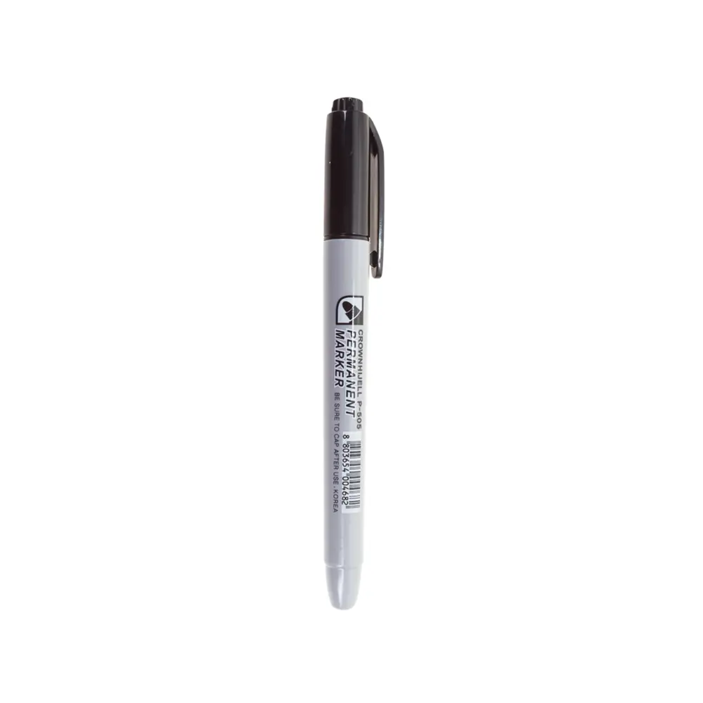 Фото Маркер перманентный Multi Marker Slim 2мм черный, пулевидный Crown Фото Маркер перманентный Multi Marker Slim 2мм черный, пулевидный Crown