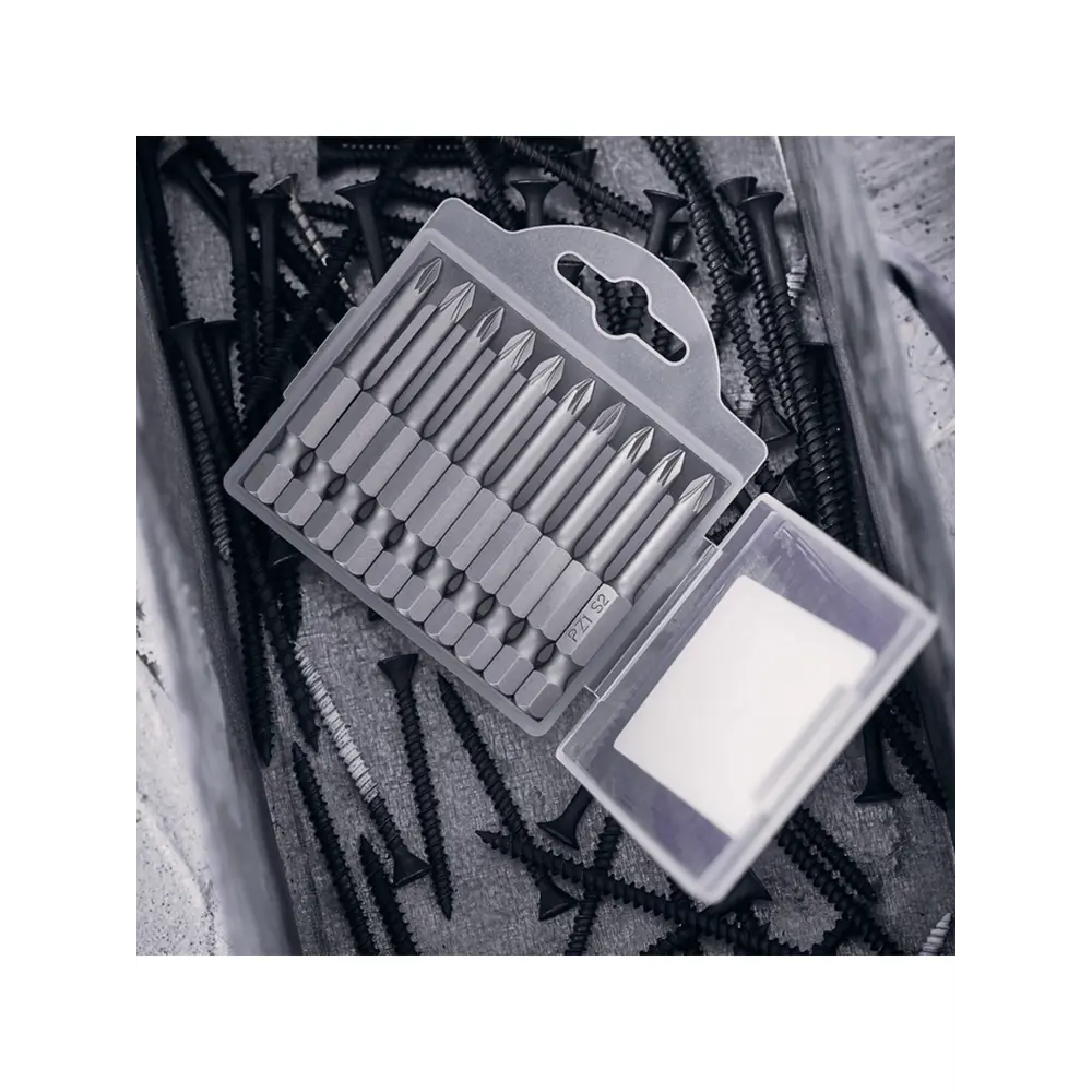 Фото 2 Бита крестовая Kranz KR-92-0418 PZ1x50 мм, 10 шт