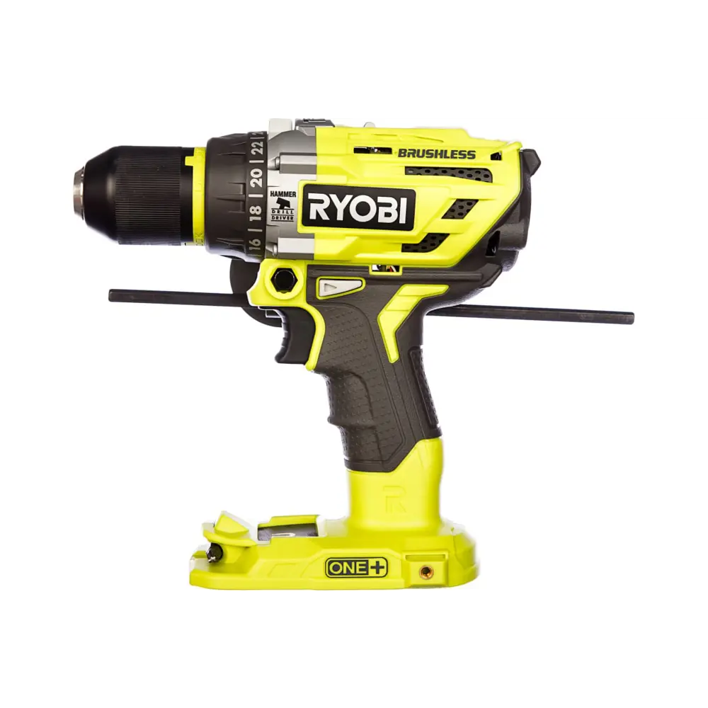 Фото 4 Дрель-шуруповерт аккумуляторная ударная Ryobi R18PD7-0 5133003941, 18 В Li-Ion без АКБ и ЗУ Фото 4 Дрель-шуруповерт аккумуляторная ударная Ryobi R18PD7-0 5133003941, 18 В Li-Ion без АКБ и ЗУ