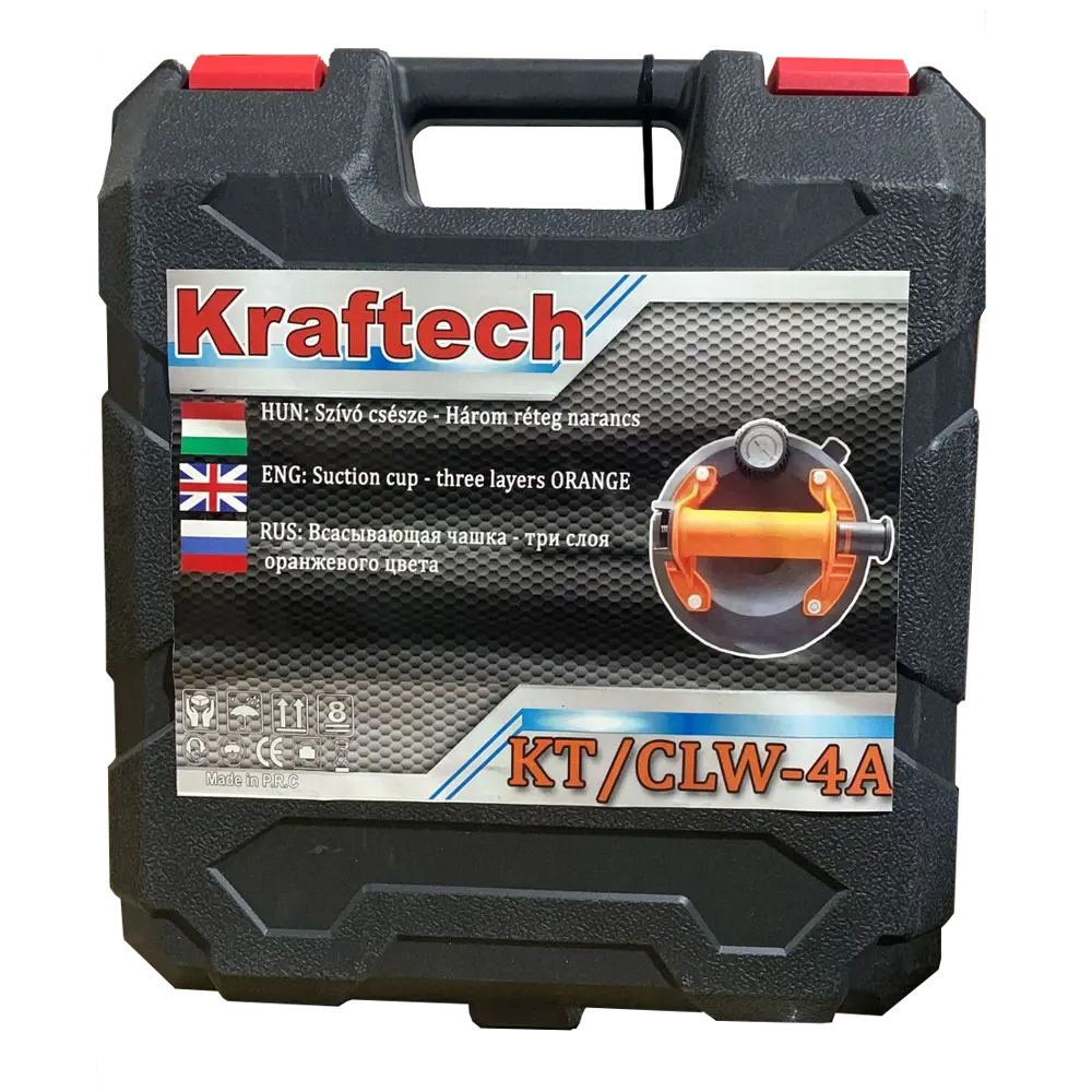 Фото 5 Присоска вакуумная для плитки и стекла Kraftech KT/CLW-4A до 100 кг Фото 5 Присоска вакуумная для плитки и стекла Kraftech KT/CLW-4A до 100 кг