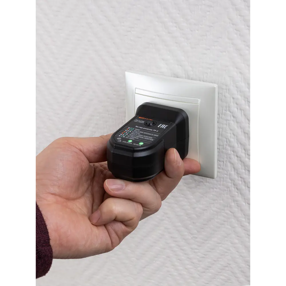 Фото 4 Тестер розеток и УЗО TDM Electric ТР-2 Фото 4 Тестер розеток и УЗО TDM Electric ТР-2
