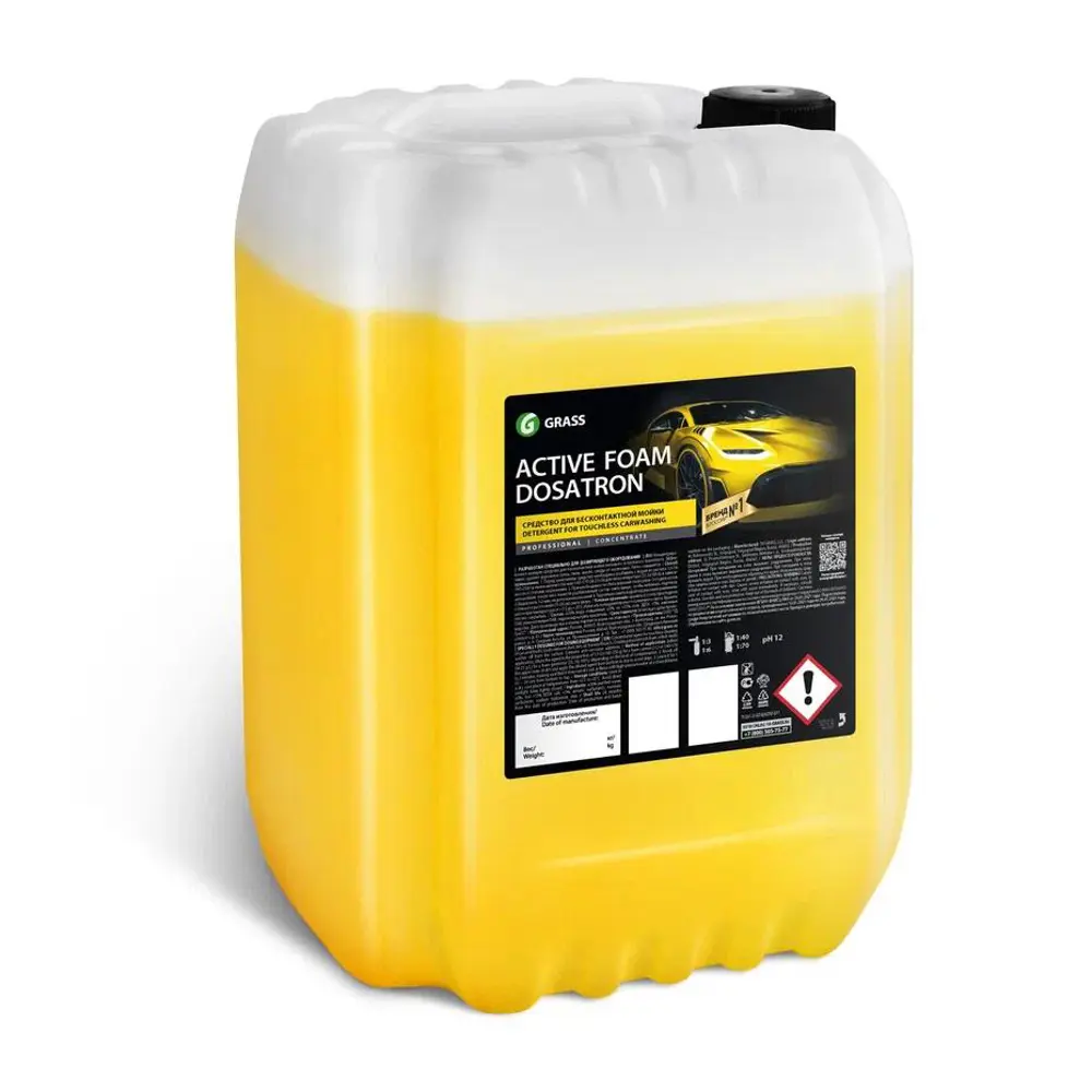 Фото Моющее средство для моек высокого давления Grass Active Foam Dosatron 23.5 л Фото Моющее средство для моек высокого давления Grass Active Foam Dosatron 23.5 л