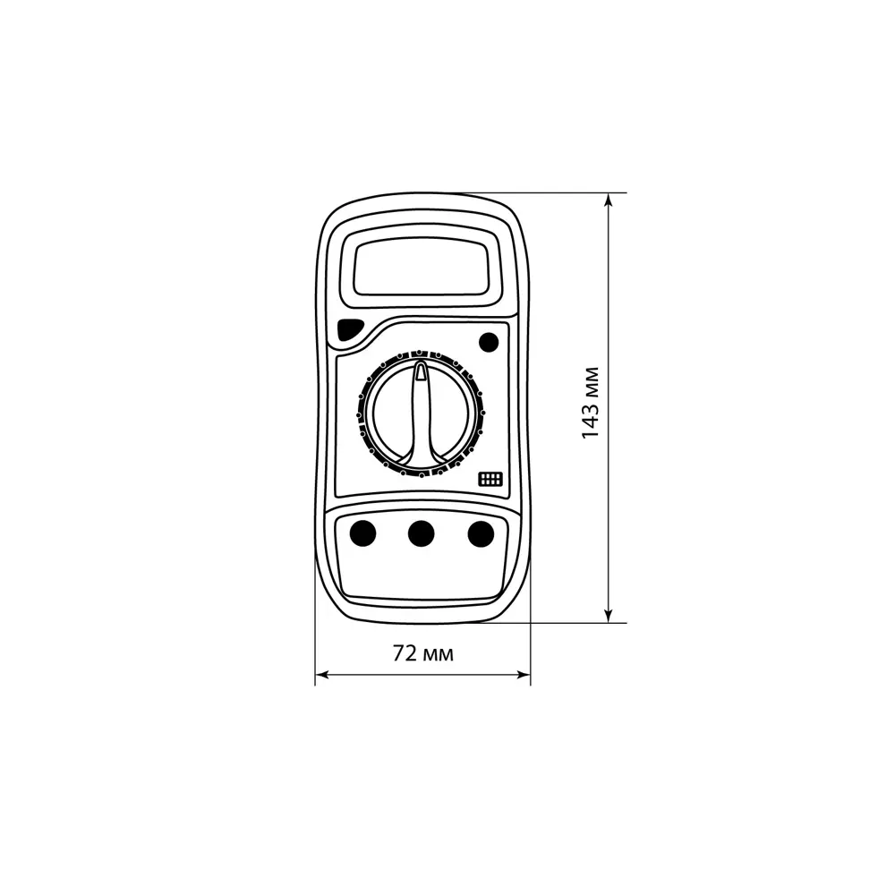 Фото 6 Мультиметр цифровой Tdm Electric MAS830L Фото 6 Мультиметр цифровой Tdm Electric MAS830L