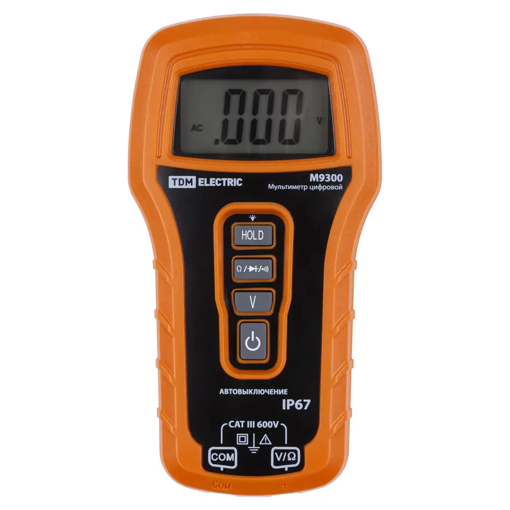 Фото 3 Мультиметр цифровой Tdm Electric М9300 Фото 3 Мультиметр цифровой Tdm Electric М9300