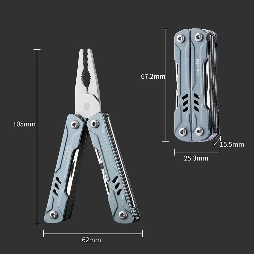 Фото 6 Мультитул-пассатижи Nextool Mini Sailor NE20156 10 функций Фото 6 Мультитул-пассатижи Nextool Mini Sailor NE20156 10 функций