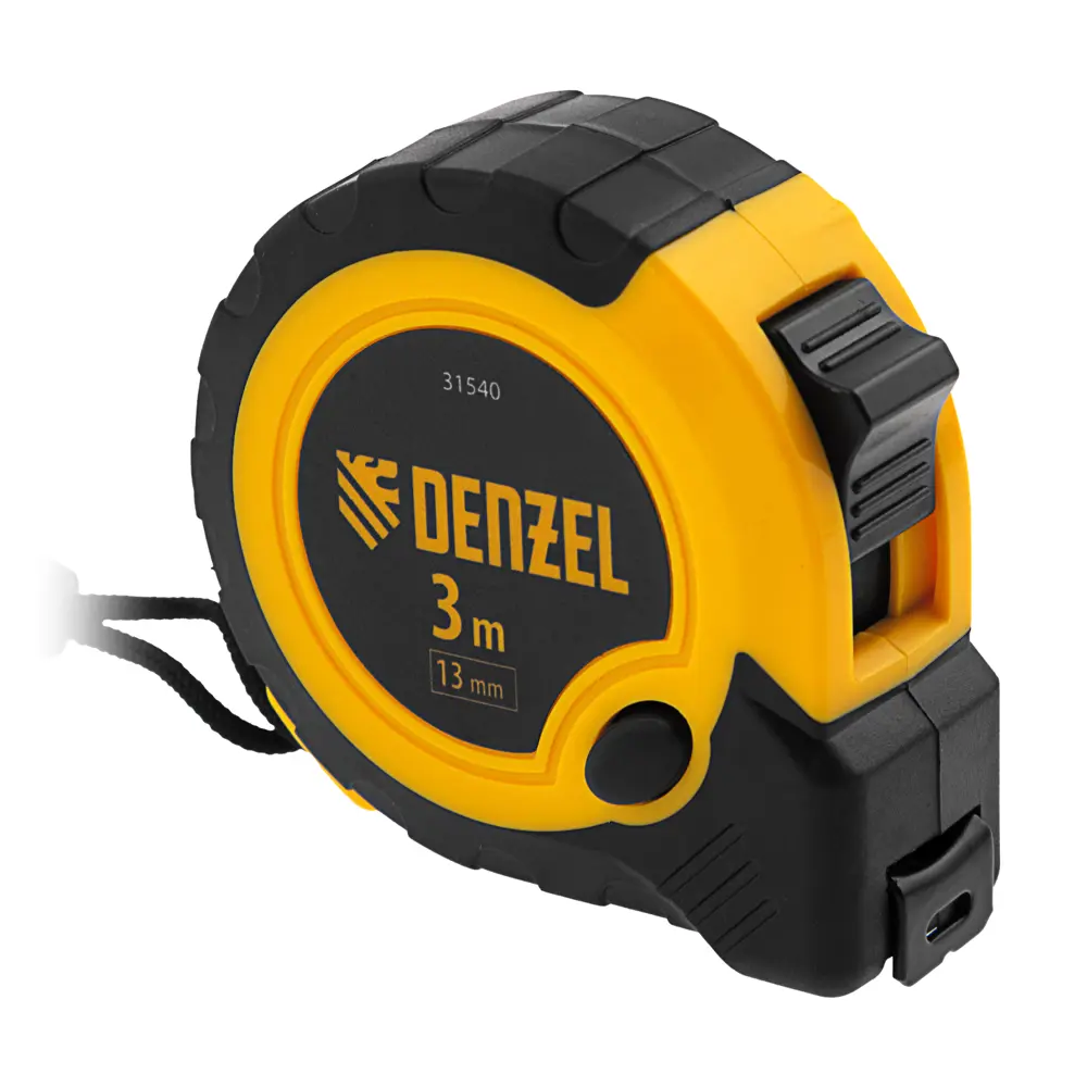 Фото Рулетка Denzel 31540 3 м x 13 мм Фото Рулетка Denzel 31540 3 м x 13 мм
